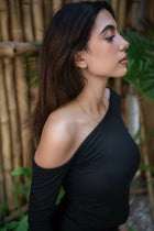 The Sleek One-Shoulder