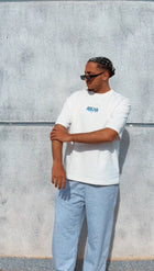 Don't count me white T-shirt