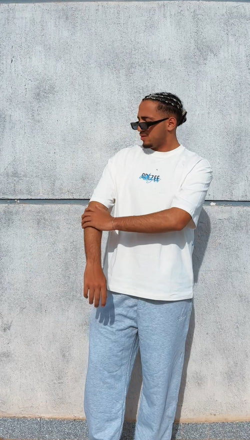 Don't count me white T-shirt