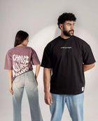 Printed Boxy Oversized Tee
