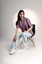 Printed Boxy Oversized Tee