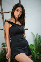 Asymmetrical Wrap Top