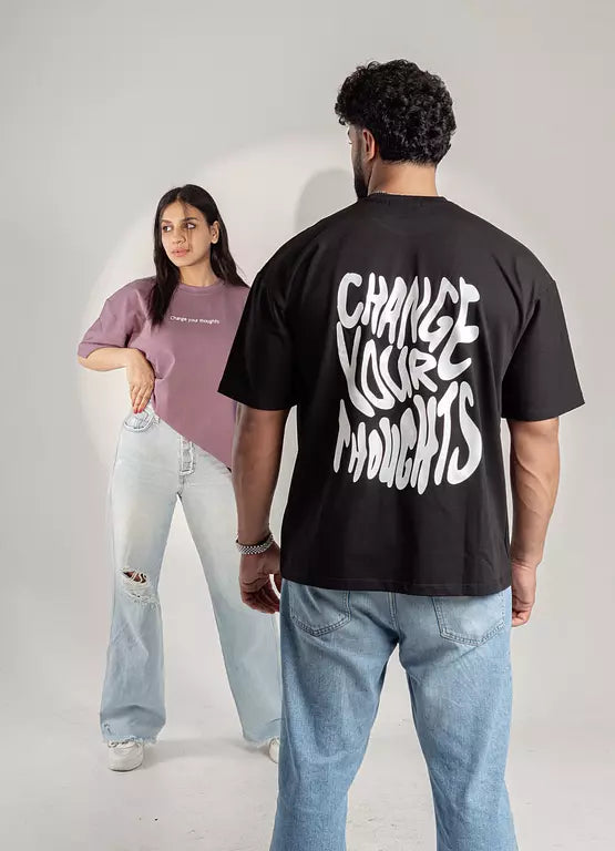 Printed Boxy Oversized Tee
