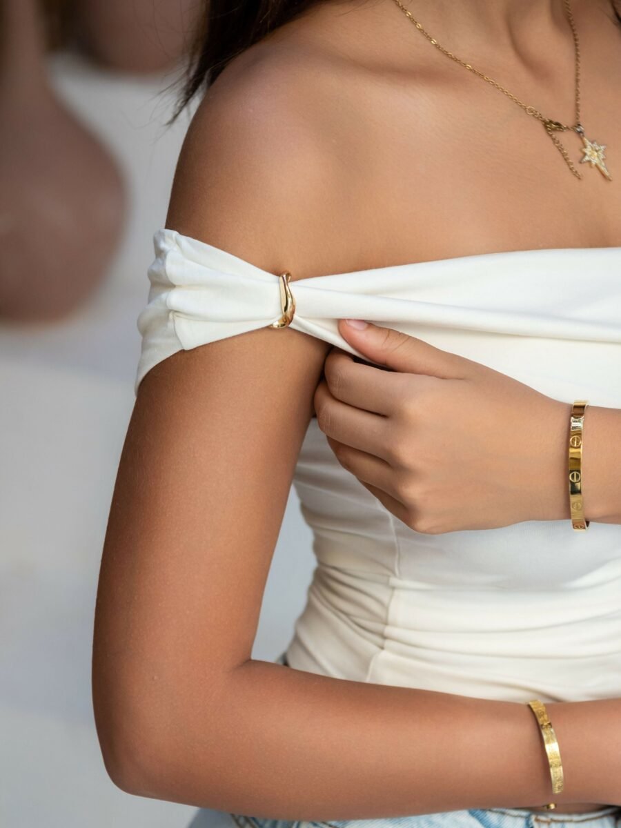 Asymmetrical Wrap Top