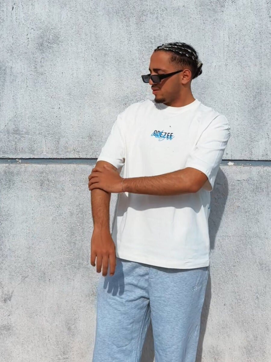 Don't count me white T-shirt