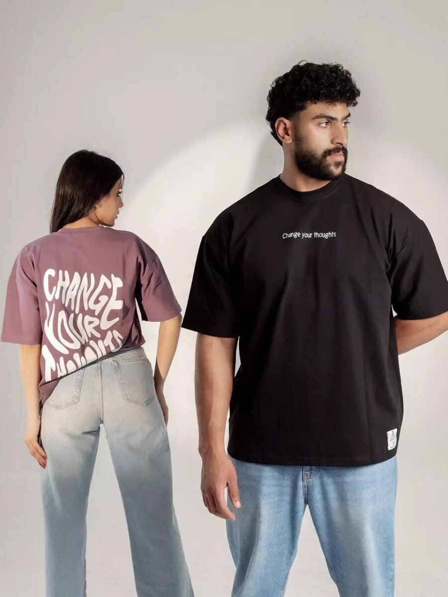 Printed Boxy Oversized Tee