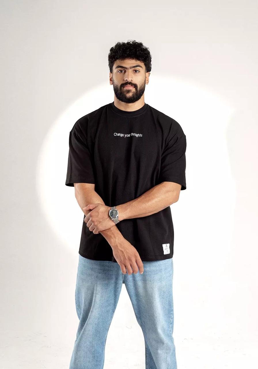 Printed Boxy Oversized Tee