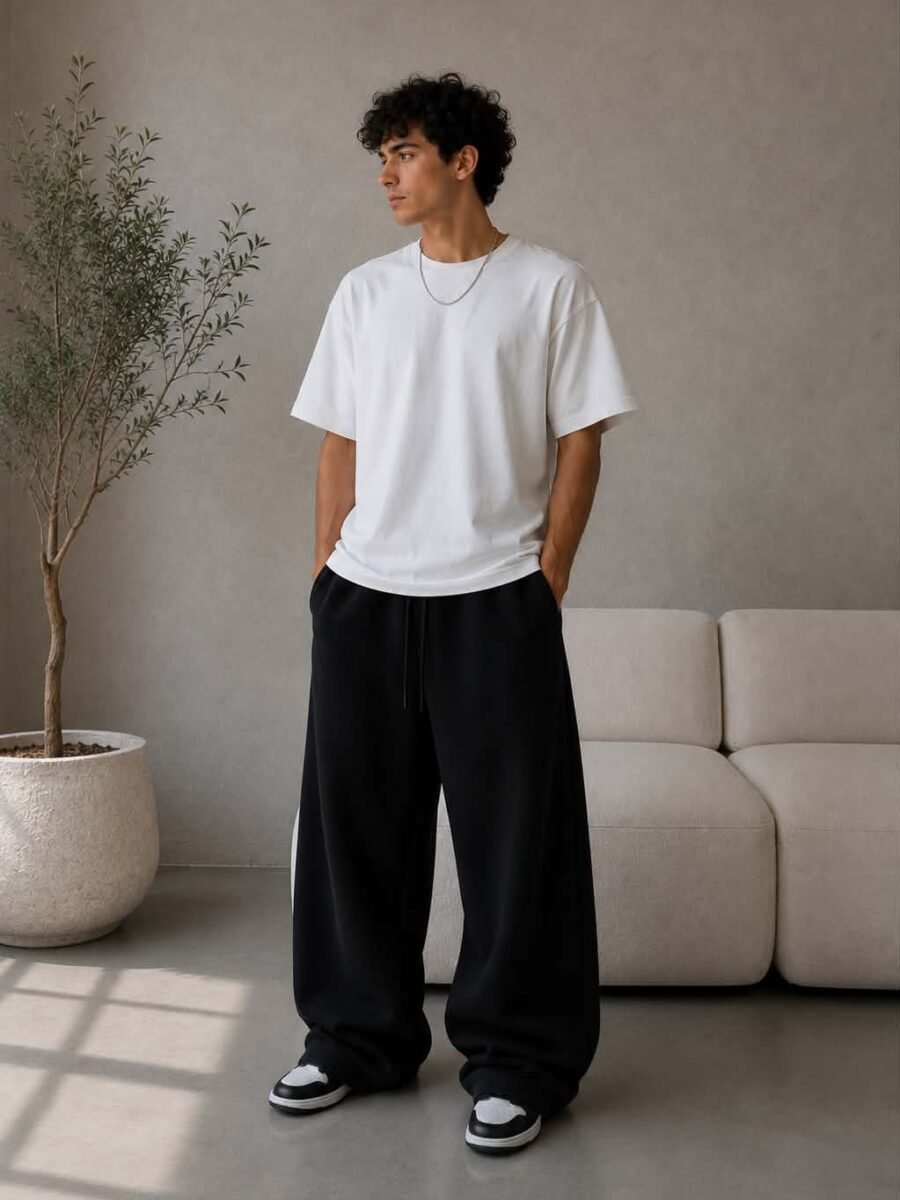 Black sweatpants